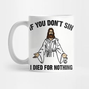 jesus sin Mug